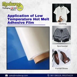 Application of Low-Temperature Hot Melt Adhesive Film