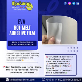 EVA Hot-Melt Adhesive Film – Flexible Bonding for Delicate Applications