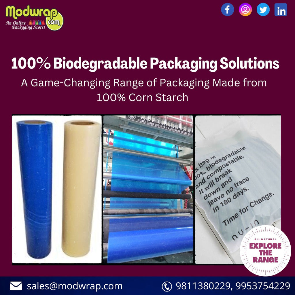 Surface Protection Film with 100% Biodegradable Packaging