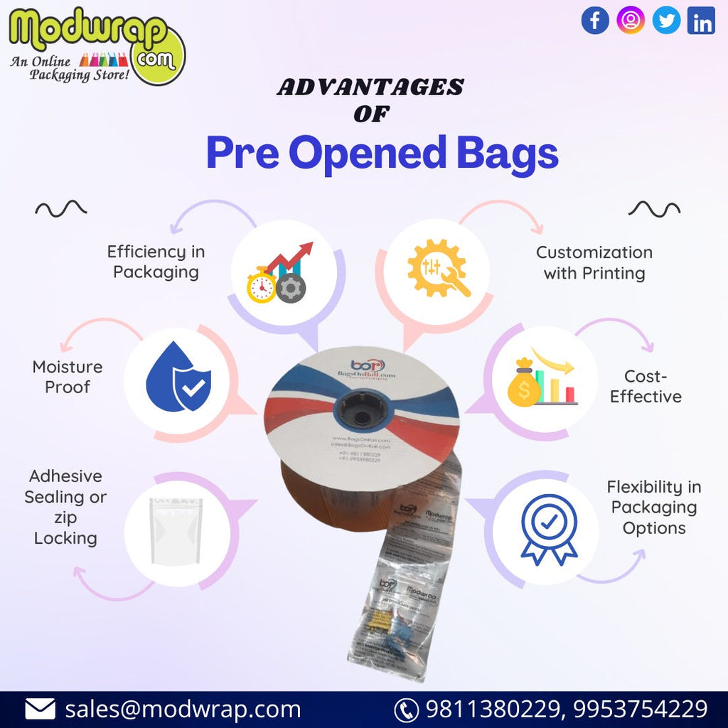 Advantages of Pre-Opened Bags on Roll