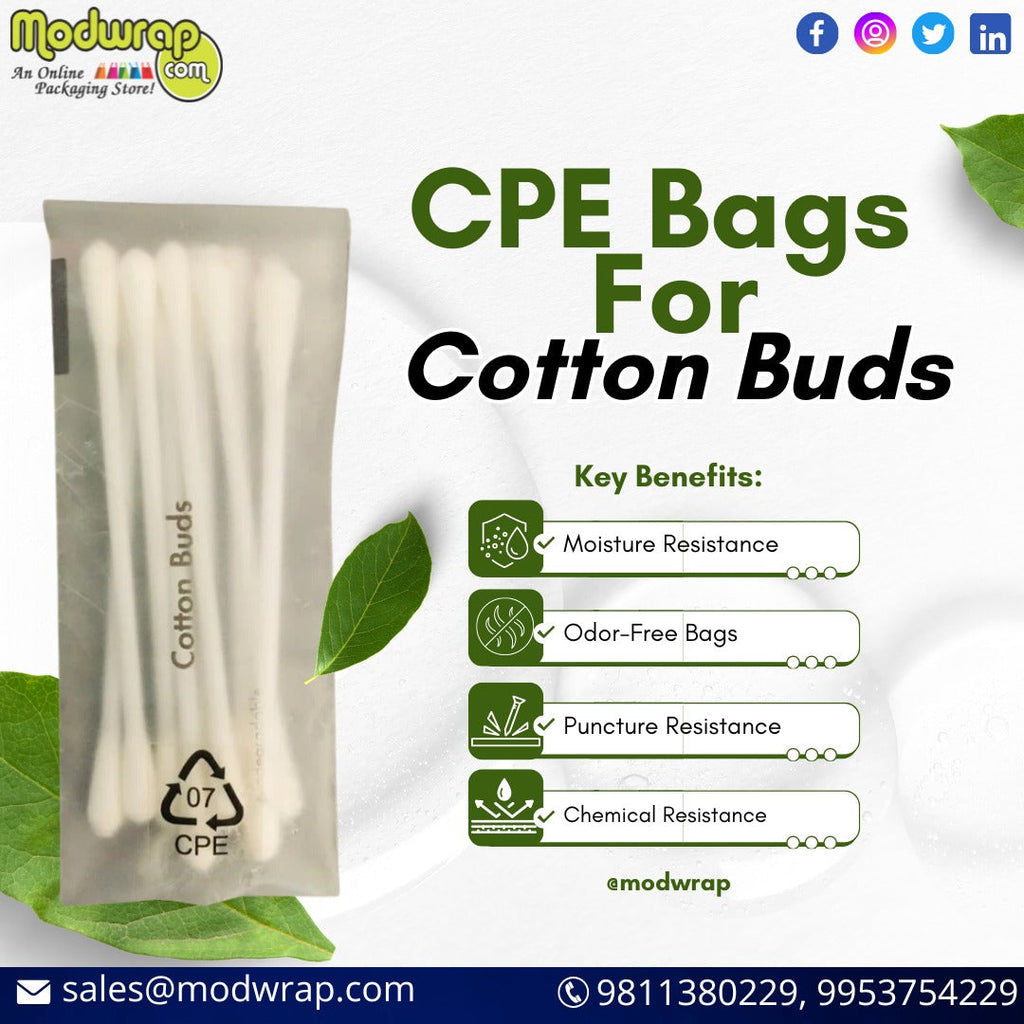 CPE Bags for Cotton Buds: The Ultimate Packaging Solution