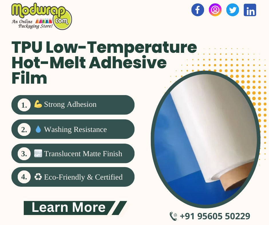 TPU Low-Temperature Hot-Melt Adhesive Film