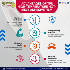 🔥 Advantages of TPU High-Temperature Hot-Melt Adhesive Film: Strong, Flexible & Heat-Resistant Bonding Solution