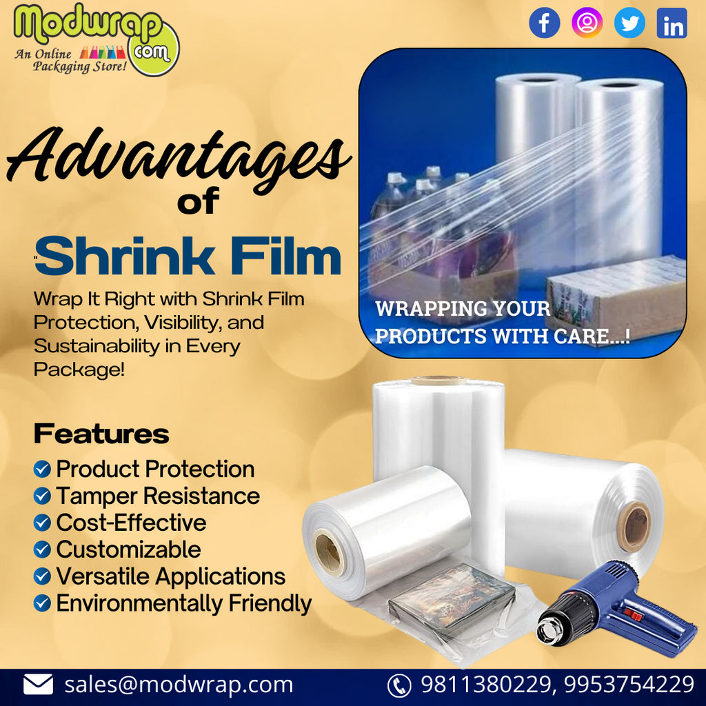 Advantages of Shrink Film Packaging