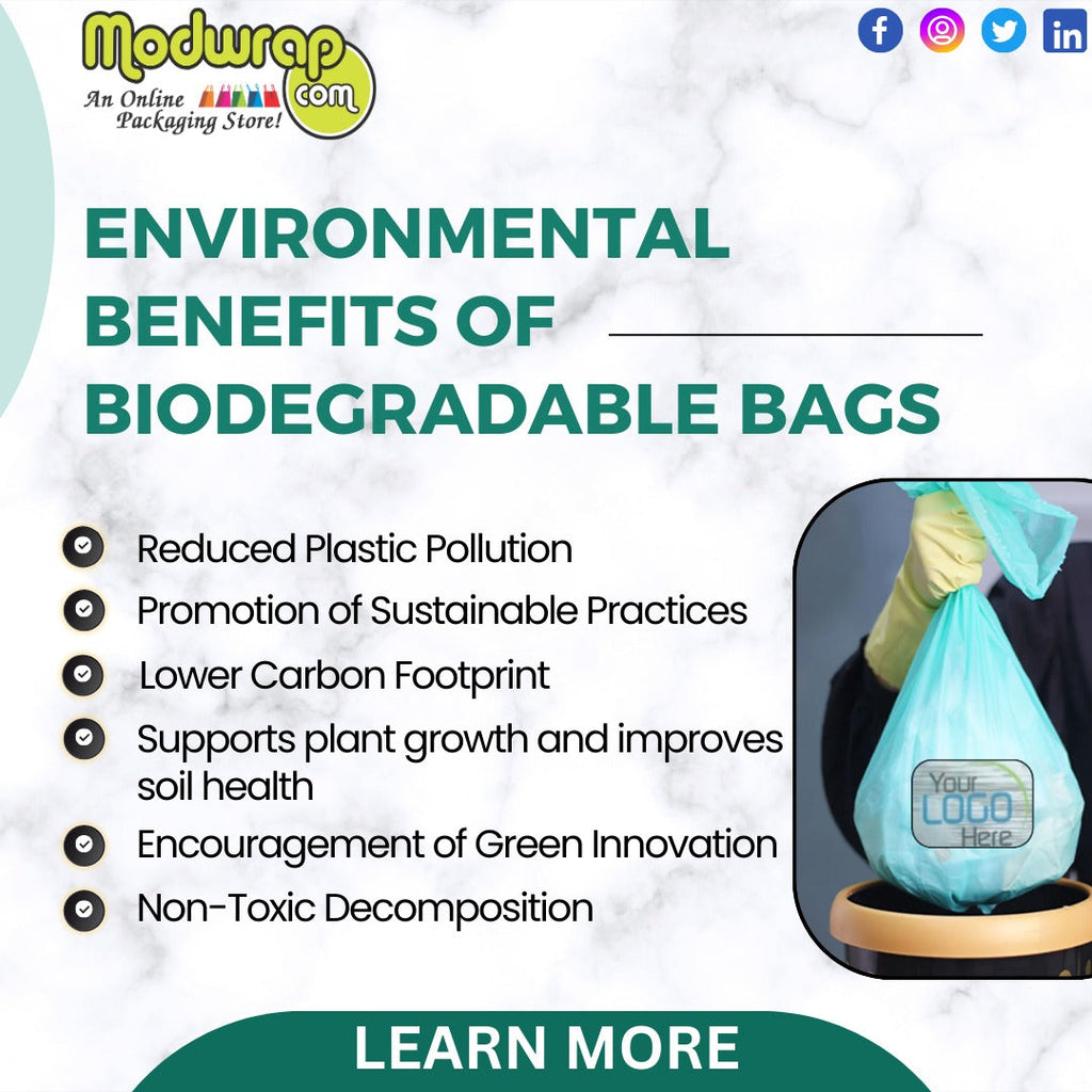 The Benefits of Biodegradable Bags: A Sustainable Packaging Solution