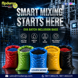 EVA Batch Inclusion Bags for Cleaner & Smarter Mixing