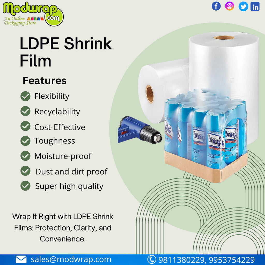 LDPE Shrink Films: The Ultimate Packaging Solution