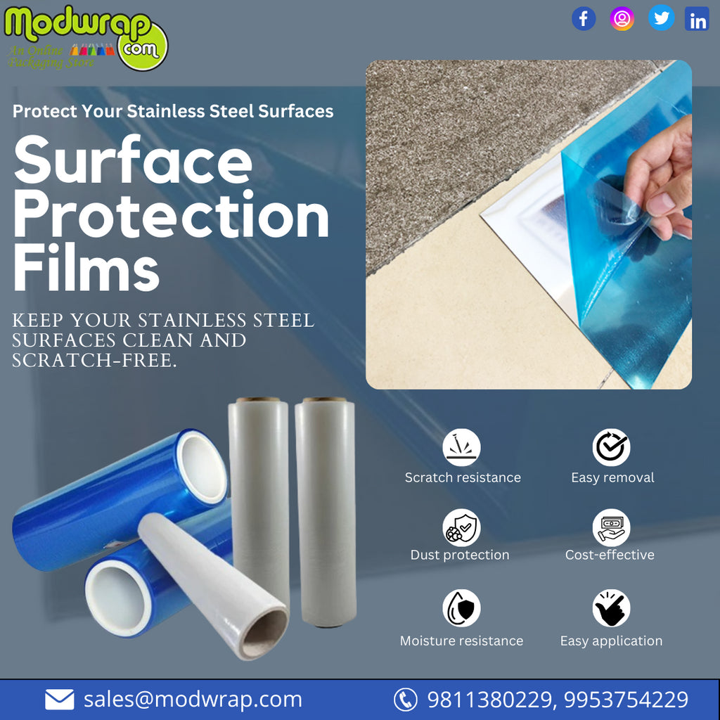 Protect Your Stainless Steel with Modwrap's Surface Protection Films