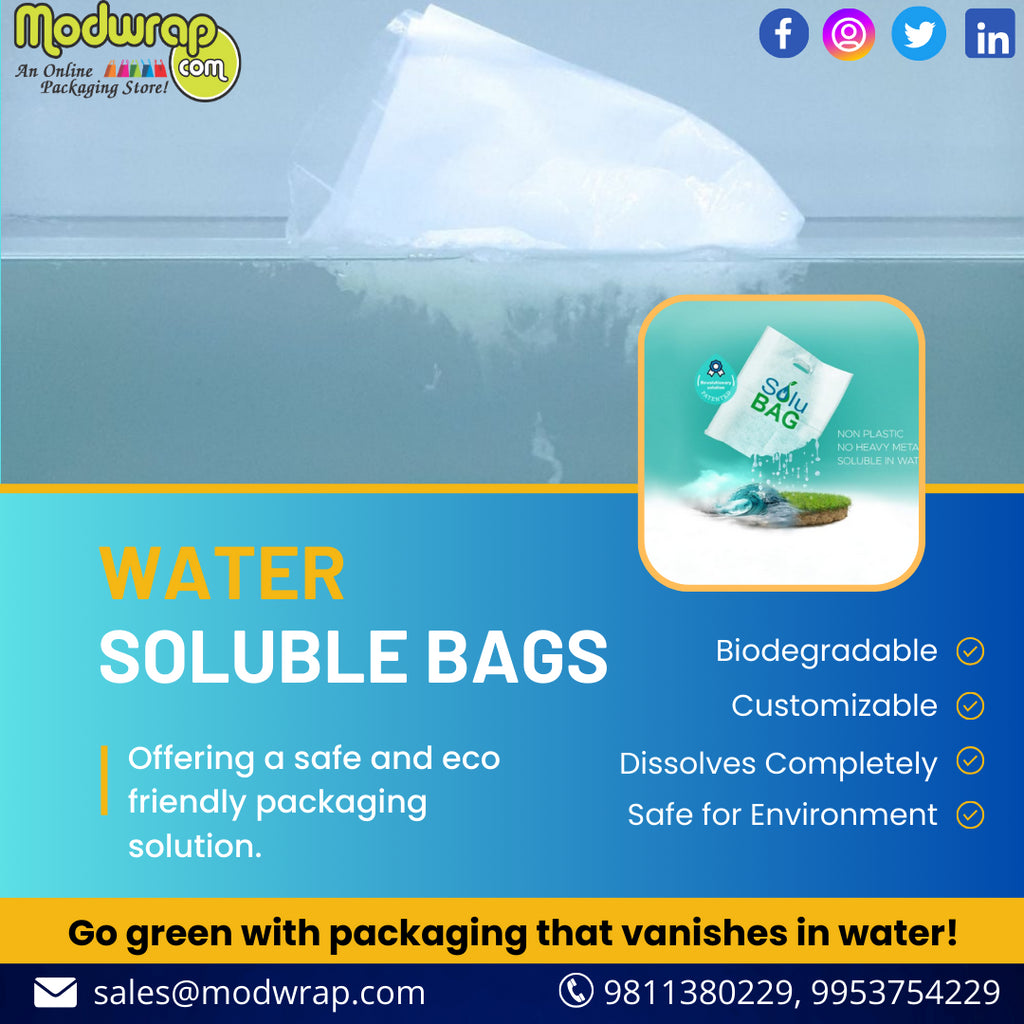 Water-soluble Bags Leading the Way
