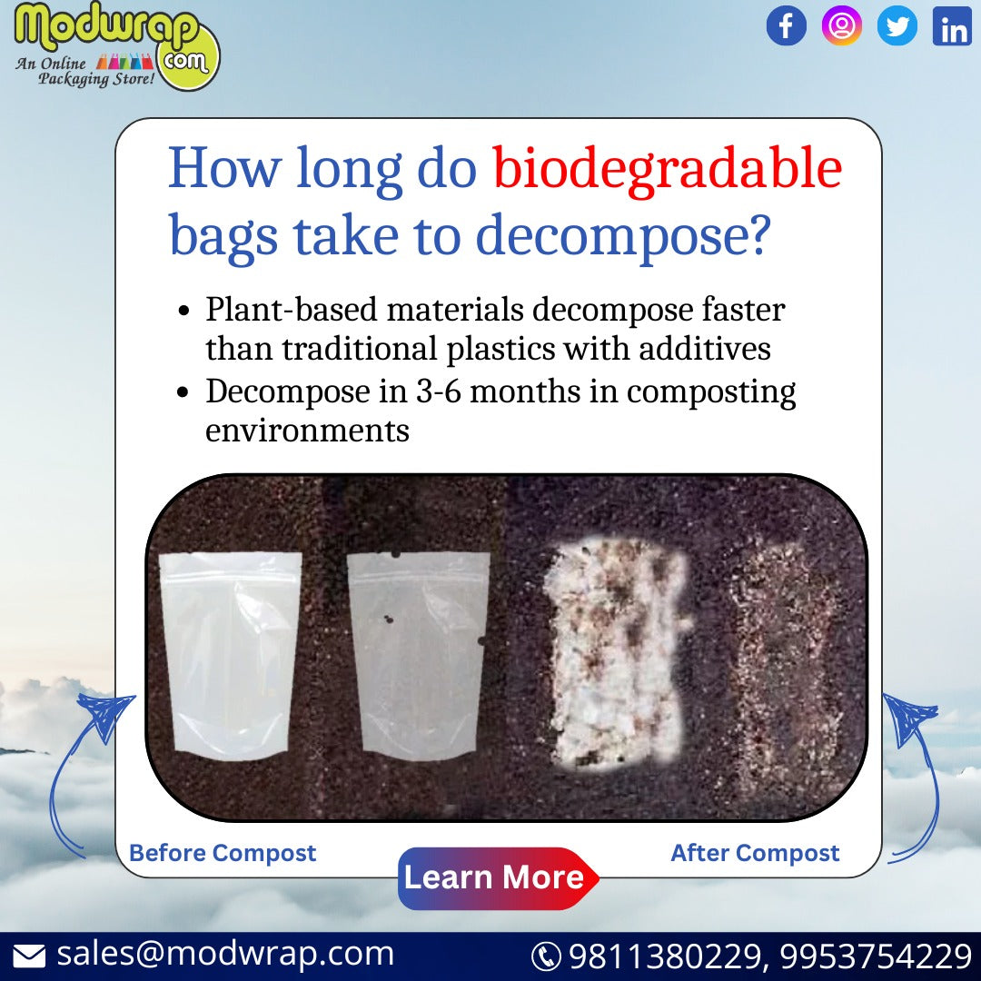 How Long Do Biodegradable Bags Take to Decompose? – modwrap