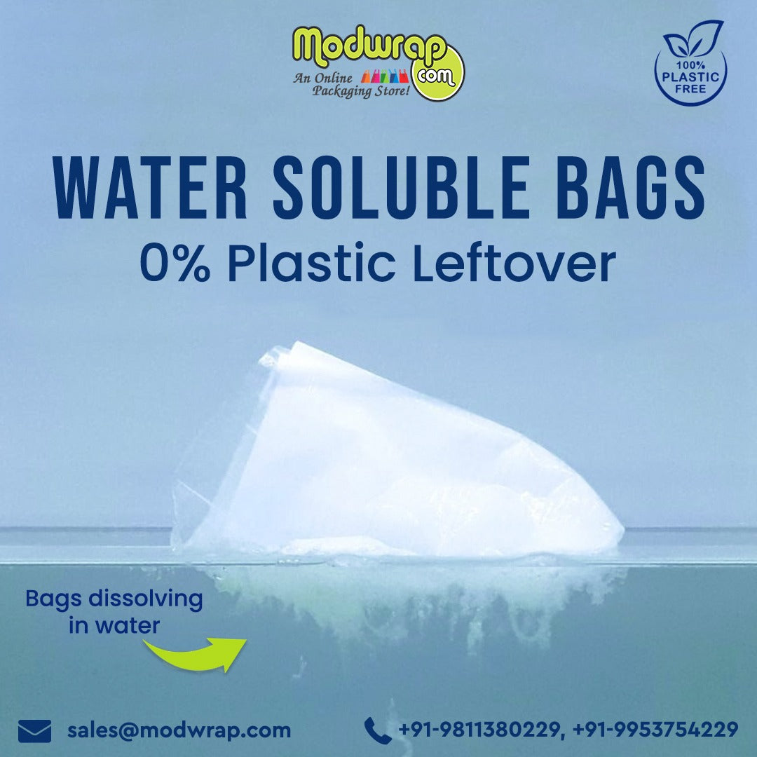 Eco-Friendly Water-Soluble Bags : The Solubag